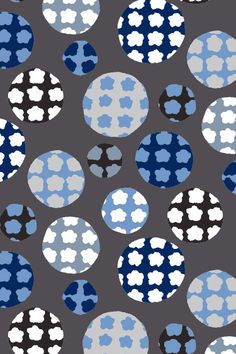 an image of blue and white circles on grey background with text that reads souuoukyoto