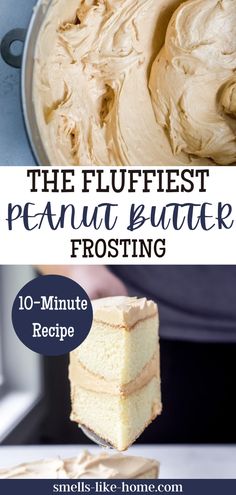 the best peanut butter frosting recipe is in this post it's so easy to make