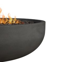 The Reese Propane Fire Bowl has an elegant shape with a rustic finish that works well in many settings. Liven up your backyard or upgrade your outdoor restaurant seating with this versatile round fire pit. Heat output: 120,000 BTUs. Battery operated.  Push button ignition. Made of glass fiber reinforced concrete (GFRC) with steel inner frame. Includes fire pit with leveling feet and brass burner, lava rock filler, AA battery, storage cover, lifting strap, tank seat and 8' LP hose with regulator. Outdoor Restaurant Seating, Propane Fire Bowl, Propane Tank Cover, Round Fire Pit, Restaurant Seating, Kids Pottery, Mark And Graham, Williams Sonoma Home, Outdoor Restaurant