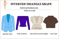 Inverted Triangle Body Shape Outfits What To Wear, Inverted Triangle Sleeves, Inverted Triangle Athletic Wear, Sleeves For Inverted Triangle Body Shape, Inverted Triangle Tops Shirts, Trousers For Inverted Triangle Shape