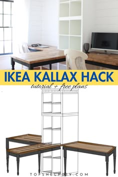 the ikea kallax hack is an easy diy project