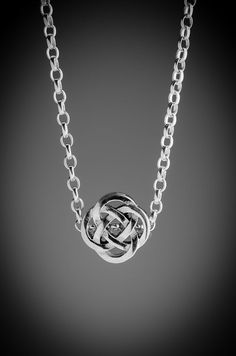 Irish Necklace, Celtic Knot Pendant, Infinity Knot, Jewelry Drawing