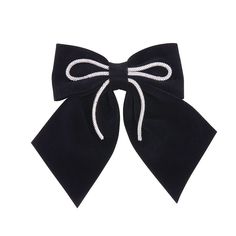 Accessorize beautifully with this Ella Shea Velvet Bow Hair Clip. Accessorize beautifully with this Ella Shea Velvet Bow Hair Clip. FEATURES 1 bow barrette 7 in. x 6 in. Metal: iron Material: plastic, polyurethane Packaging: decorative card Imported Size: One Size. Color: Black. Gender: female. Age Group: adult. Hair Clip Black, Bow Barrette, Bow Hair Clip, Iron Material, Velvet Bow, Bow Hair, Bow Hair Clips, Christmas Wrapping, Hair Clip