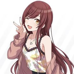 ♡ source ｜ Idolmaster character｜ Amana Osaki ♡ Idolmaster Outfits, Character Ideas, Character Art