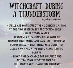 Thunderstorm Witchcraft, Thunderstorm Magic, Witchcraft Art Drawing, Weather Magick, Witch Tips