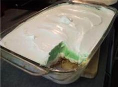 a cake in a pan sitting on top of a counter