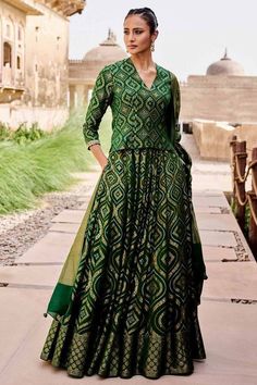 Choli Dress, Bandhani Dress, Lehnga Dress, Anita Dongre, Casual Indian Fashion, Lehenga Style