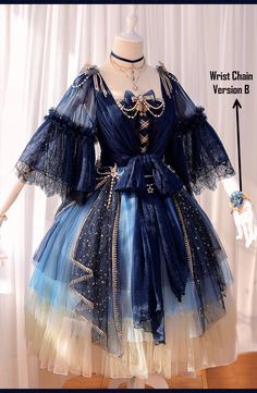 Fantasy Mirror, Op Dress, Skirt Maxi, Anime Dress