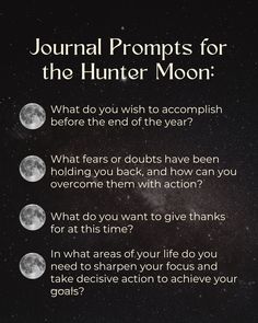 Light a fire and channel the fiery energy of the Hunter’s Moon with this empowering ritual. Release old patterns, invite new opportunities, and prepare for transformation. #FullMoonRitual #MoonMagic #HunterMoon #JournalPrompts Hunters Full Moon Ritual, Magical Reference, Full Moon Meaning, Hunter Moon, Moon Spiritual, Sturgeon Moon, Moon Meaning