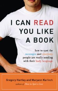 the cover of i can read you like a book