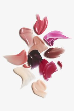 Skincare Swatch, Texture Photography, Lip Swatches, Color Inspo, Makeup Designs, Natural Cosmetics, Artistry Makeup, Lip Oil, Color Tattoo