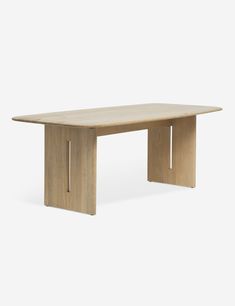 a wooden table with two legs on the top and one leg extended to the side