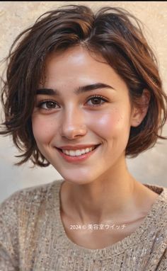 Female Short Hair, Face Photoshoot, Short Light Brown Hair, Reference Face, Retro Hairstyle, Chic Short Hair, Hair Charms, Over 60 Hairstyles, Hair With Layers