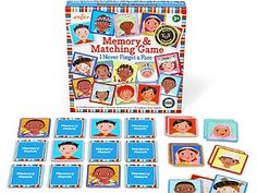 the memory and matching game is shown