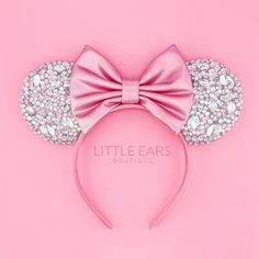 Introducing our Sparkle Mickey Ears – the epitome of elegance and magic! Meticulously handcrafted with passion and precision, each pair is a true work of art. Every stone and embellishment is delicately placed by hand, ensuring the highest quality and attention to detail. Crafted from the finest materials including resin and glass stones, these ears dazzle with a sparkle that turns heads wherever you go.HIGHLIGHTS• Our Sparkle Mickey Ears can fit both adults and kids aged seven and above comfort Minnie Birthday Party, Cheer Stuff, Minnie Birthday, Ear Pins, Cute Mouse