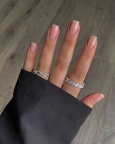 Subtle Nails, Minimal Nails, Casual Nails, Work Nails, روتين العناية بالبشرة, Square Nails