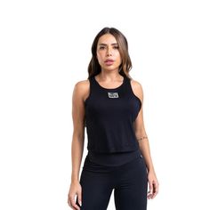 Cropped Regata Labellamafia Feminino Viscose Gola U Fitness-Especialista na linha nightwear e desenvolvida para alta performance a Labellamafia traz um mix de peças bem elaboradas, com estampas grandes e fortes com notoriedade e um visual bem agressivo, se ... Black Tank Sportswear Activewear, Black Seamless Sportswear Tank Top, Compressive Seamless Gym Tank Top, Compressive Seamless Sports Tank Top, Compressive Seamless Sportswear Tank Top, Alta Performance, Nightwear