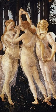 the three graces by sandro bottoni