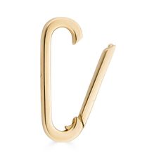 14k Charm Enhancer Lock - Nolita Modern 14k Gold Jewelry With Box Clasp, 14k Gold Jewelry With Box Clasp For Gift, Hardware Ideas, Jewelry Knowledge, Lock Jewelry, Charm Holder, Fancy Rings, Lock Necklace, Jewellery Box Making