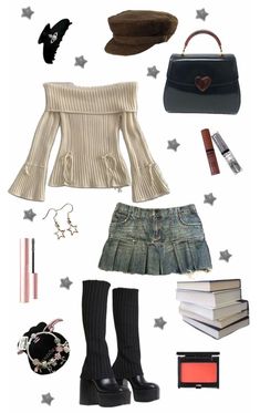 Outfit With Gloves, October Outfit Ideas, Balletcore Fashion, Downtown Outfits, 2000s Fashion Outfits, Swaggy Outfits, Fashion Mistakes, Really Cute Outfits, Kpop Outfits