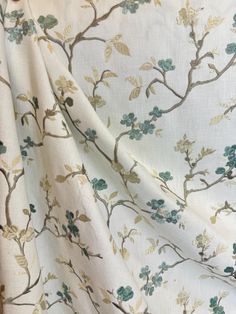 Bring the beauty of a blooming garden into your home with our Greenhouse Floral Embroidered Fabric. This stunning fabric features intricate floral designs in a calming blue hue, perfect for adding a touch of nature to your drapery. Lightweight and versatile, this fabric is ideal for creating a fresh and inviting atmosphere in any room. Our talented team would be happy to help you with your home decor projects! FABRIC SAMPLES: *Actual colors may vary depending on individual monitor settings, plea Blue Floral Fabric, Pleated Drapery, Blooming Garden, Embroidered Fabric, Home Decor Projects, Drapery Fabric, Fabric Trim, Down Pillows, Fabric Samples