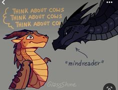 an image of two different types of dragon