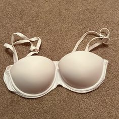 Nwt White Multi Way Bra. Straps Can Detach Or Switch! This Bra Is Slight Push Up. Like Their Everyday Line Bra Straps, Women's Intimates, Push Up, Victoria Secret Pink, Pink Ladies, Victoria's Secret, Color White, Bra, Pink