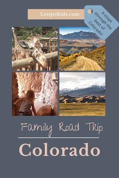 the family road trip in colorado