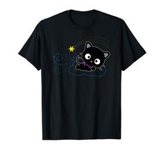 PRICES MAY VARY. Officially Licensed Sanrio Chococat Tee Lightweight, Classic fit, Double-needle sleeve and bottom hem Sanrio Shirt, Amazon Buy, Sweatshirts Online, Shooting Star, Vneck Tshirt Women, Shooting Stars, Fabric Texture, Branded T Shirts, Shirt Sleeves