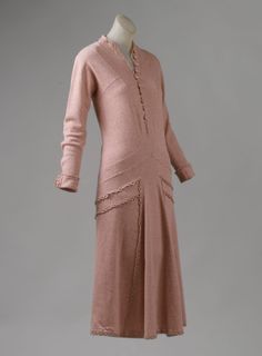 1920s Day Dress, Style Année 20, Sportswear Design, 1920 Fashion