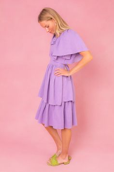 Iris Dress in Lavender – Ivy City Co Ivy City Co, Dress Lavender, City Woman, A Breath Of Fresh Air, White Dress Party, Bridesmaids And Groomsmen, Girls Dresses Summer, Breath Of Fresh Air, Everyday Dresses