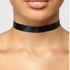 Black Satin Ribbon Choker Adjustable One Size Fits All Black Satin Choker, Trendy Black Choker For Night Out, Formal Black Choker, Black Edgy Choker For Party, Edgy Black Choker For Party, Black Choker Outfit, Black Ribbon Choker, Satin Choker, Choker Outfit