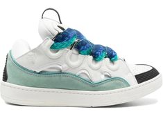 Lanvin Curb Sneaker White Blue Lanvin Curb Sneaker, Curb Sneaker, Lanvin Sneakers, Lanvin Shoes, Swag Shoes, Fit Ideas, Blue Sneakers, Lanvin, Sneakers White