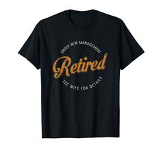 PRICES MAY VARY. Are you finally off from your tension and ready for pension? Then this cool retirement design is just for you! Stay legendary and awesome if you have or will be retired this year. Great gift for Christmas, a birthday or any other present giving occasion. Awesome gift for your retired boss, coworker, employee, grandma and grandpa in your life. Lightweight, Classic fit, Double-needle sleeve and bottom hem Funny Boss T Shirts, Funny Retirement, Retirement Humor, Grandma And Grandpa, Gift For Christmas, Chest Pad, Branded T Shirts, Heat Transfer, Types Of Printing