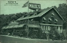 an old postcard shows the main building for max's, which was built in 1897