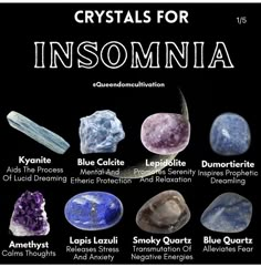 Crystals For Physic Abilities, Crystals Good For Sleep, Witchcraft Crystal Guide, Witchcraft For Beginners Crystals, Crystals Every Witch Should Have, Energy Stones Crystal Healing, Gemstones Chart, Semi Precious Stone Bracelet, Crystal Healing Chart