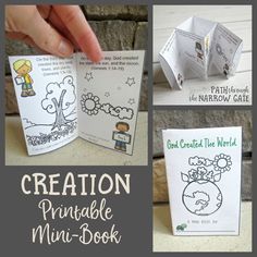 the creation of a printable mini book