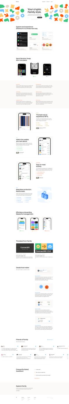 an image of a web page with different colors