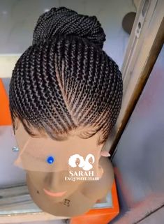 SHUKU BRAIDED WIG✅ This wig is easy to install and very lightweight, if you are looking for a protective style that will change your look in a minute then this is the best hair for you✅ Made with human hair full lace and synthetic extension for braiding and durability✅ WIG SIZE M✅ Braid Wig, Braided Wig, Protective Style, Braids Wig, Natural Look, Protective Styles, Human Hair, Cool Hairstyles, Beauty Book