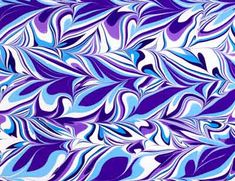 an abstract blue and purple background with wavy lines