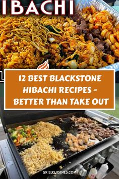 the best black stone hirachi recipes - better than take out, and more