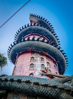 the dragon temple wat sam phran in bangkok thailand