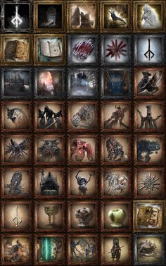 an image of many different types of art and craft items in this game screen shot