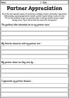 Couples Therapy Exercises Printable Worksheets Couples Worksheets Free Printable, Trust Exercises For Couples, Couple Therapy Activities, Relationship Worksheets Free Printable, Couples Therapy Worksheets Free Printable, Relationship Therapy Worksheets, Couples Therapy Worksheets Communication, Relationship Repair Worksheets