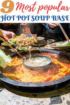 Best Hot Pot Soup Base Hot Pot Broth Recipes, Hot Pot Ideas, Hot Pot Noodles, Homemade Hot Pot, Homemade Hot Pot Broth