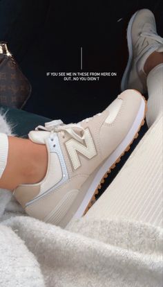 Vintage New Balance Sneakers Outfit, Trendy Neutral Shoes, Modern Sneakers Women, New Balance Shoes 574 Outfit Aesthetic, Fall New Balance Shoes, Beige Running Shoes Outfit, Trendy Shoes New Balance, New Balance Shoes 2023, Trendy New Balance Sneakers Women