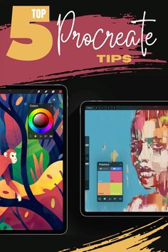 the top 5 procreate tips