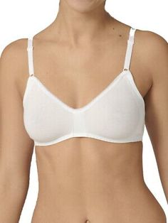 Top Rated Sloggi Bra Basic+ Non Wired Soft Cup Cotton Rich Unpadded Bras White Lingerie, Intimates & Sleep Classic Padded Stretch Bra, White Bra, White Full Cup Bra With Padded Cups, White Bra With Removable Cups, Basic White Bra-friendly Tops, White Seamless Full Cup Bra, White Seamless No-show Bra, Sleep Bra, White Lingerie