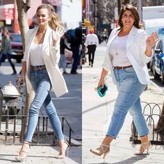 Plus-koon Muoti, Dress Like Celebrity, Steal Her Style, Casual Day Outfits, Chrissy Teigen, Fashion Blogger Style, Jennifer Garner, Reese Witherspoon