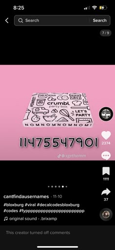 an iphone screen with some stickers on it and the text, cantindaenames